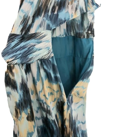 BCBG Mini Dress Teal Blue EUC Size 2 - Picture 5 of 12